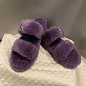 UGG Fuzz Yeah Women's Shoes Violet Bloom : 8 -M